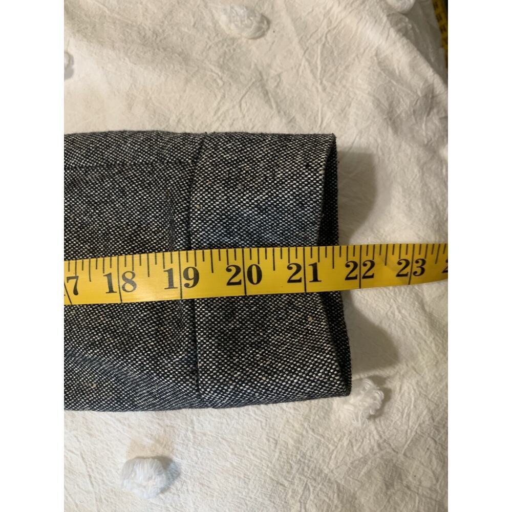 TALBOTS Womens Gray Blazer Size 8 Petite All Season Wool Blend Career Suiting - Picture 6 of 9